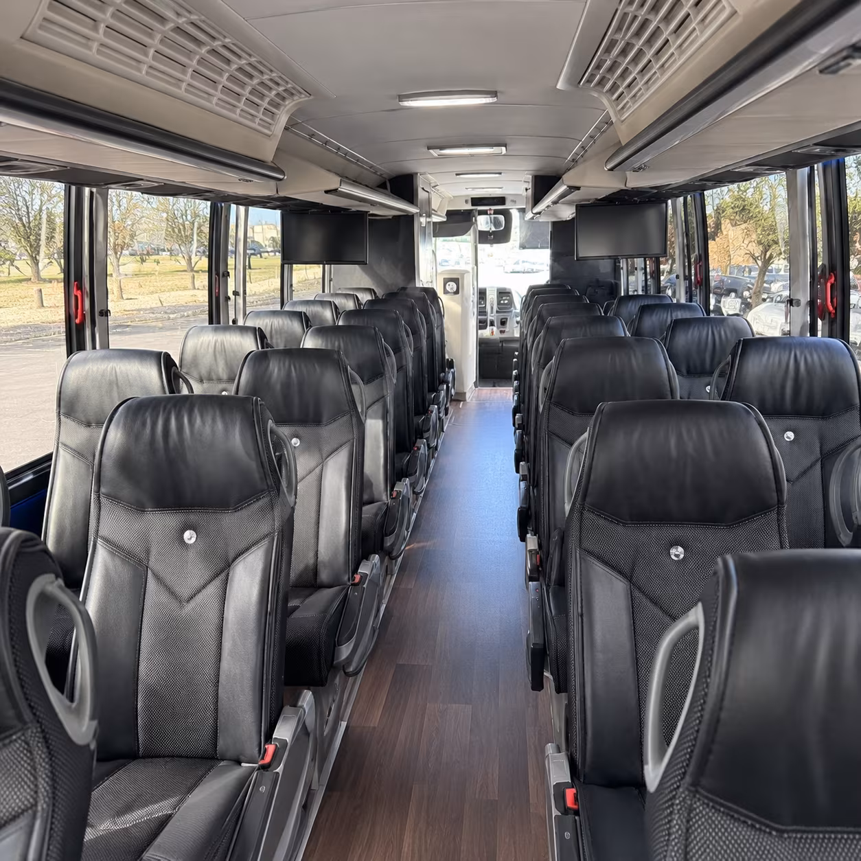 get a charter bus to the san diego convention center from oceanside