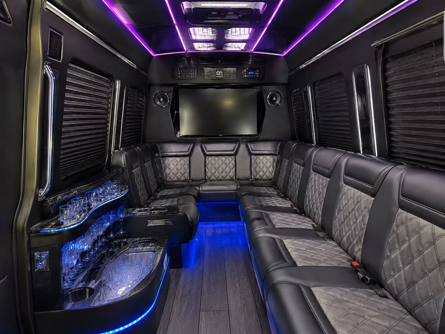 keep your whole prom group together from the first pickup to the last drop off