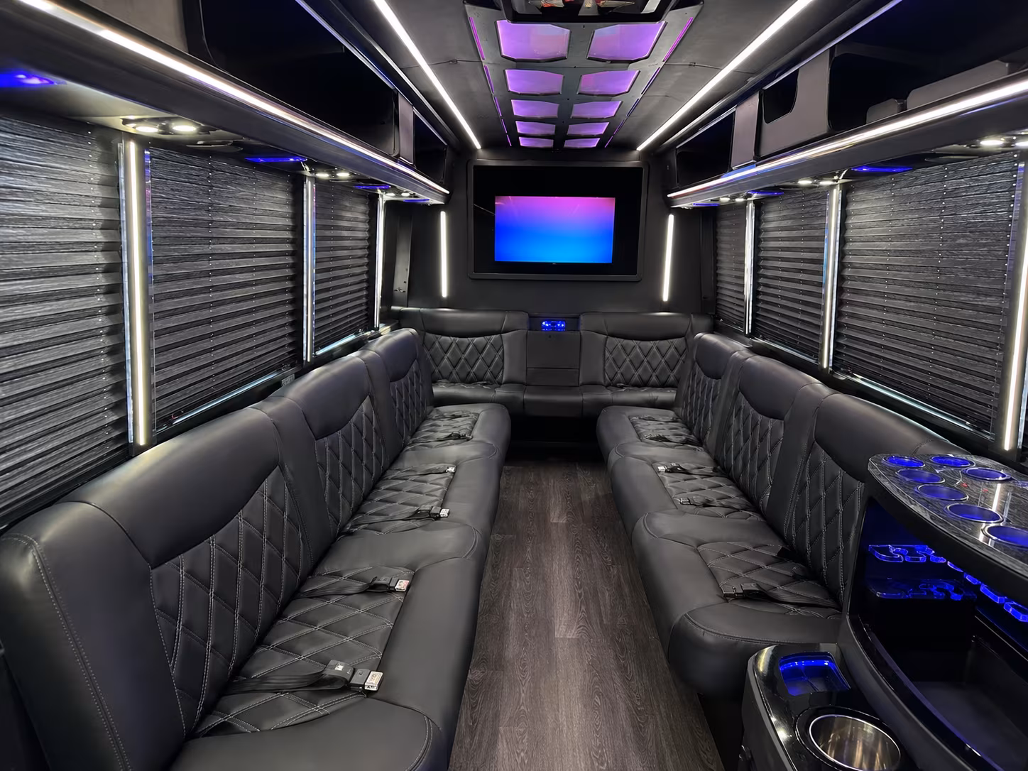night out on town oceanside party bus rental