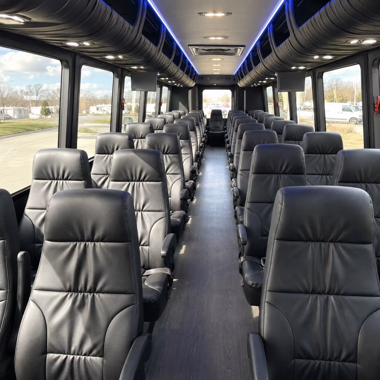 oceanside private event transportation onboard seating