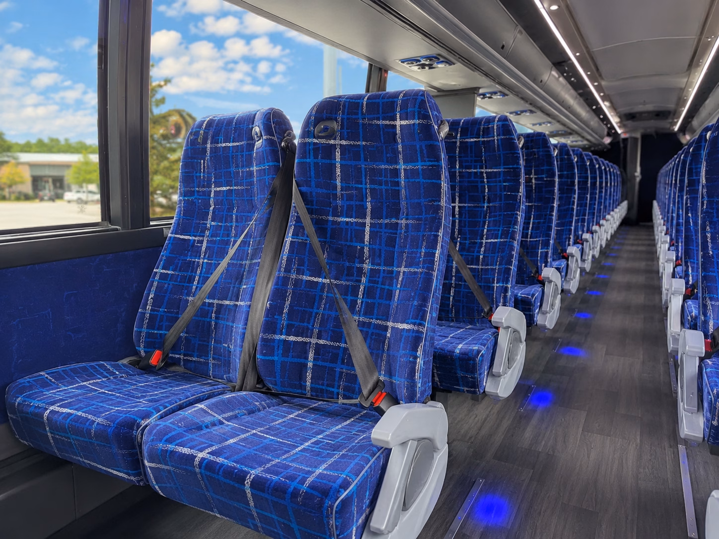 san marcos charter bus rental interior